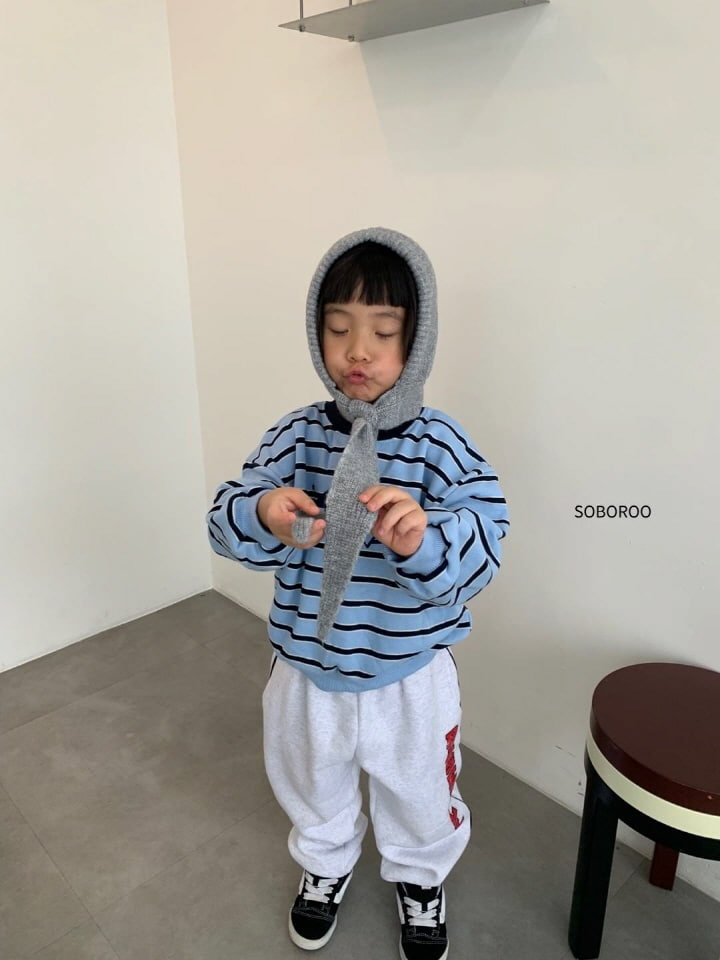 Soboroo - Korean Children Fashion - #designkidswear - Star Stripe Sweatshirt - 5