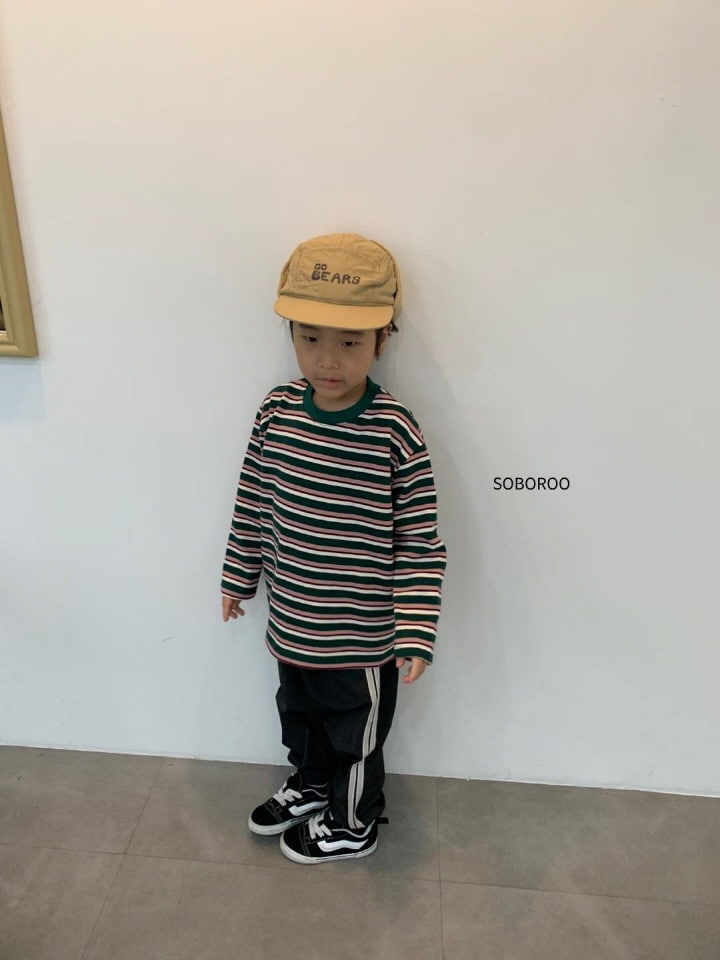 Soboroo - Korean Children Fashion - #fashionkids - Z Stripe Tee - 10