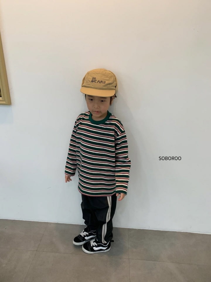 Soboroo - Korean Children Fashion - #littlefashionista - Line Herringbone Pants - 8