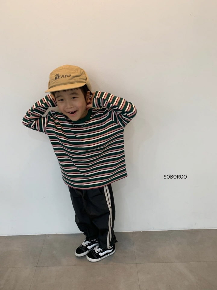 Soboroo - Korean Children Fashion - #magicofchildhood - Line Herringbone Pants - 9