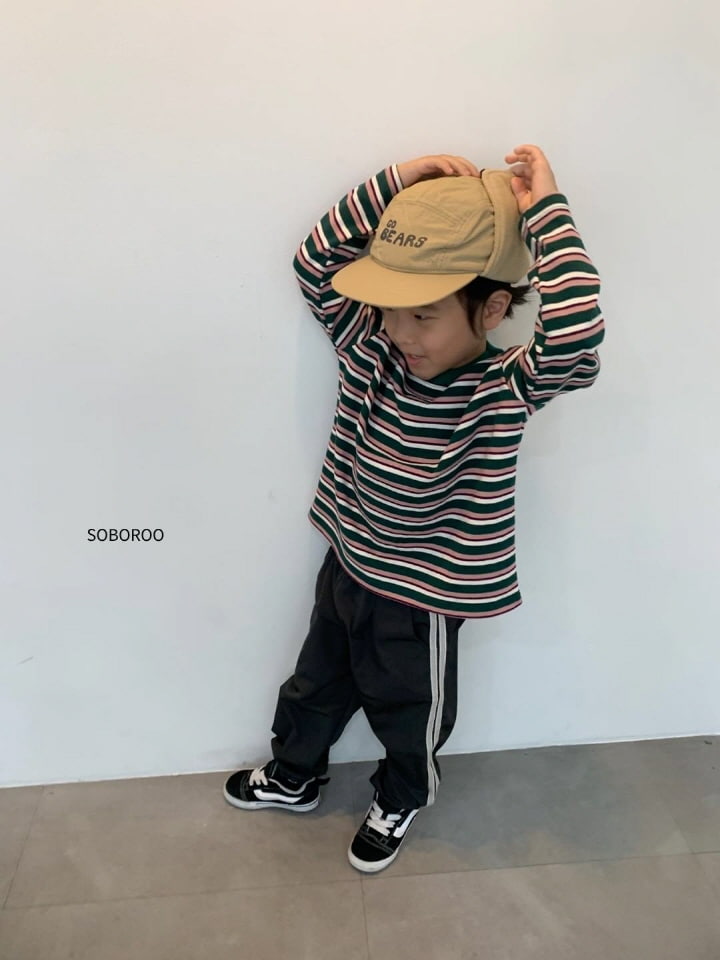 Soboroo - Korean Children Fashion - #minifashionista - Line Herringbone Pants - 10