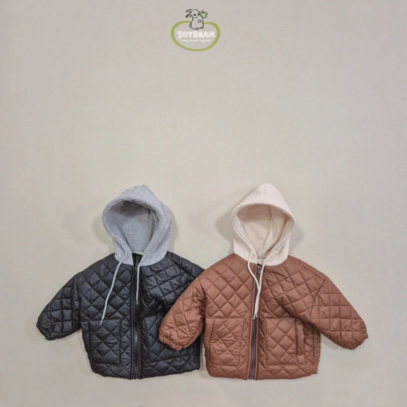 Soybean - Korean Children Fashion - #Kfashion4kids - Hooded Wide Jumper