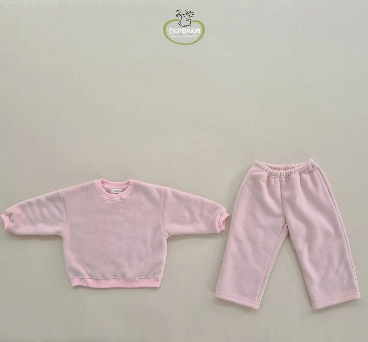 Soybean - Korean Children Fashion - #Kfashion4kids - Super Fleece Wide Top Bottom Set - 6