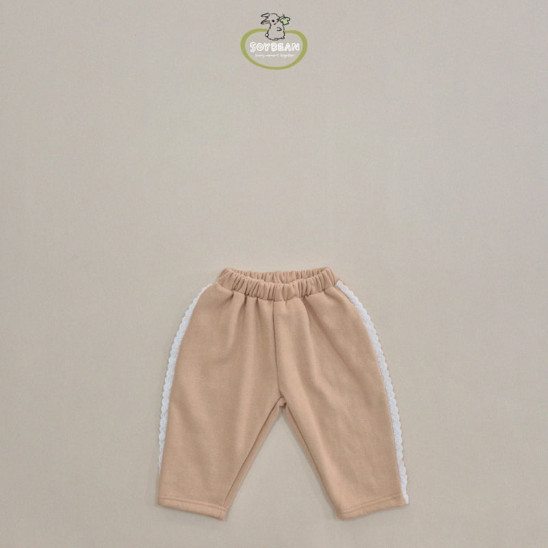 Soybean - Korean Children Fashion - #childofig - Fleece Lace Pants - 7