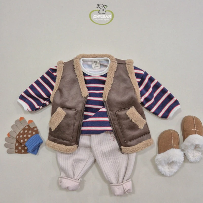 Soybean - Korean Children Fashion - #childofig - Yam Yum Embroidered Quilted Pants - 11