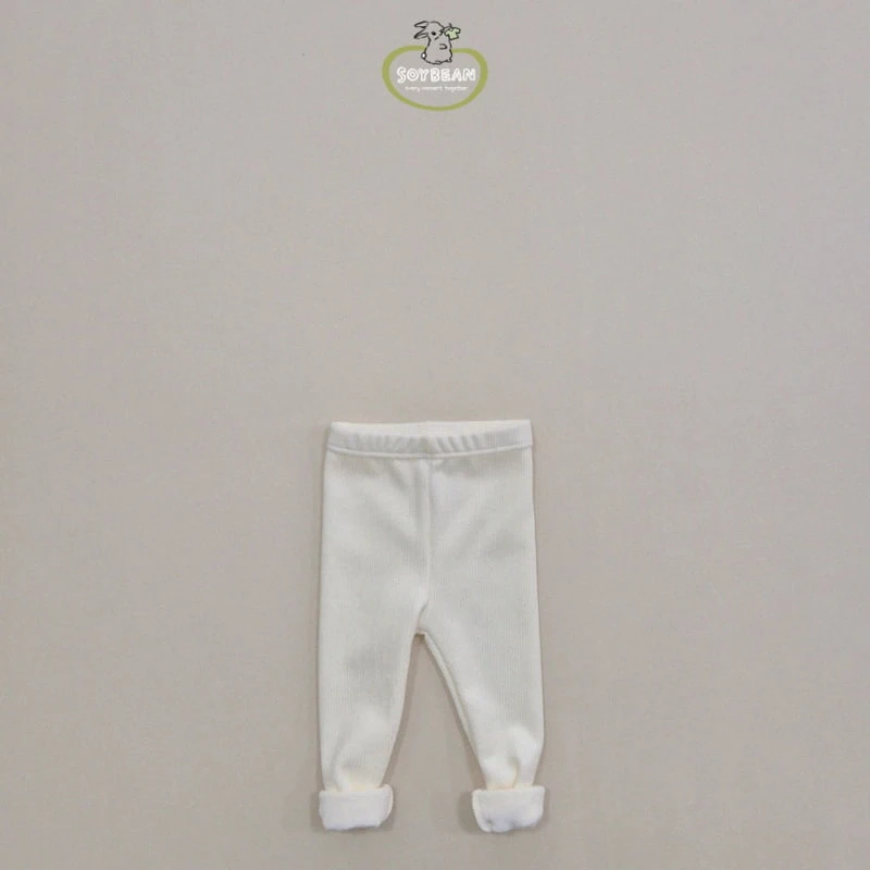 Soybean - Korean Children Fashion - #childofig - Ribbed Mink Leggings - 10