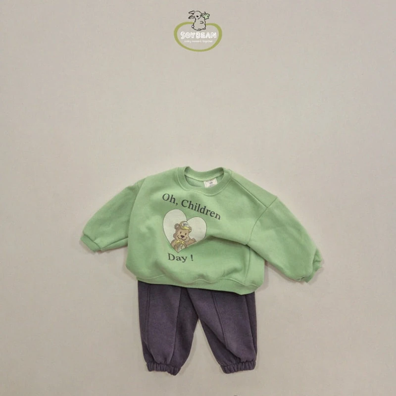 Soybean - Korean Children Fashion - #childofig - Children Fleece Sweatshirt - 10