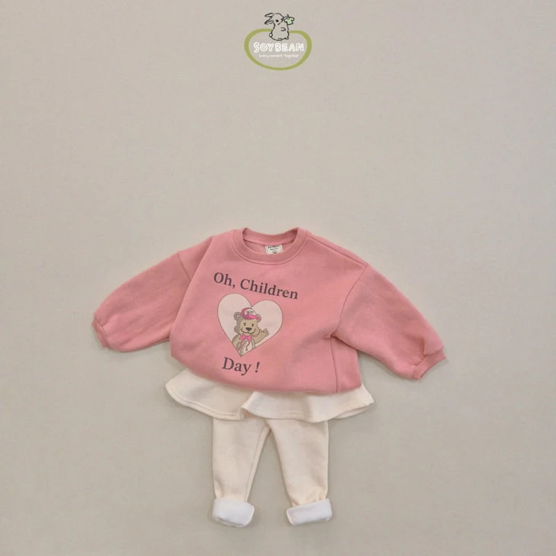 Soybean - Korean Children Fashion - #childofig - Children Fleece Sweatshirt - 9