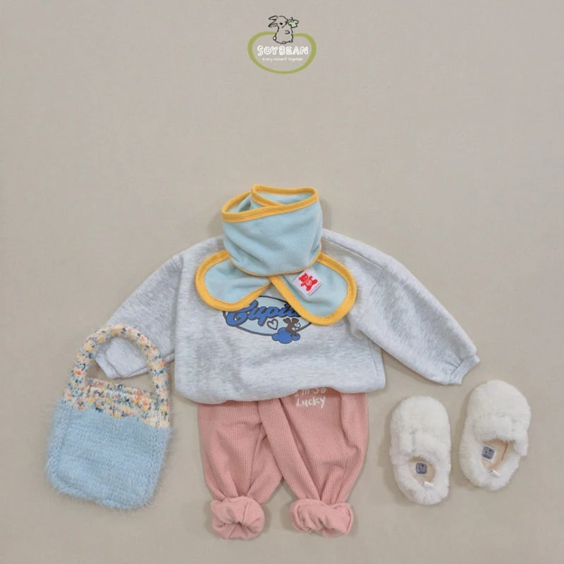 Soybean - Korean Children Fashion - #childofig - Lucky Fleece Ribbed Pants - 5