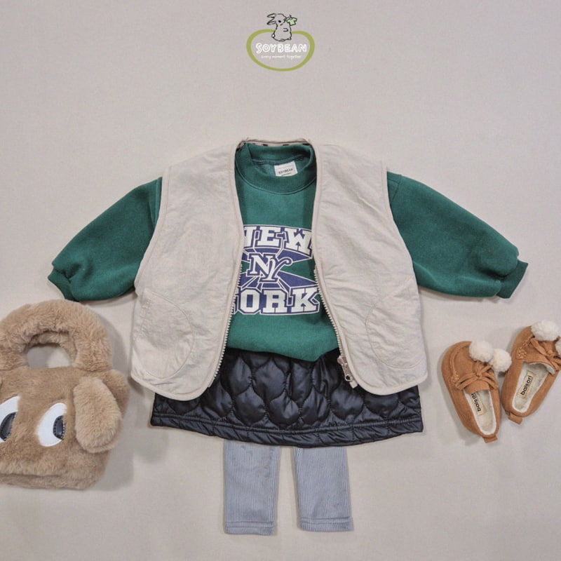 Soybean - Korean Children Fashion - #childofig - Leopard Reversible Vest - 11