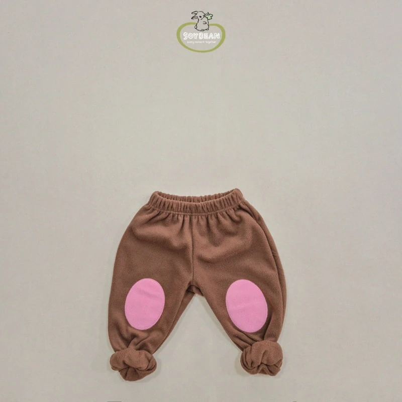 Soybean - Korean Children Fashion - #childofig - Bbangtteok Fleece Jogger Pants - 10