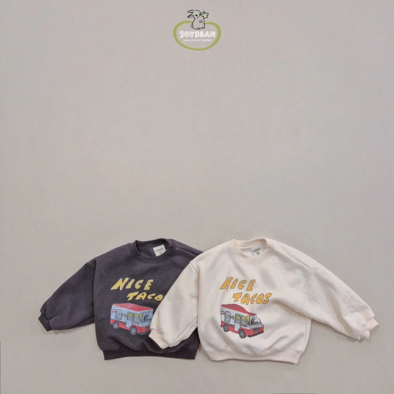 Soybean - Korean Children Fashion - #childofig - Fleece Taco Sweatshirt