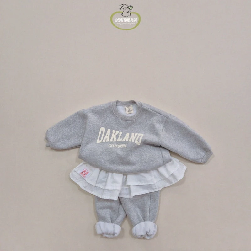 Soybean - Korean Children Fashion - #childrensboutique - Fleece Auckland Sweatshirt - 8