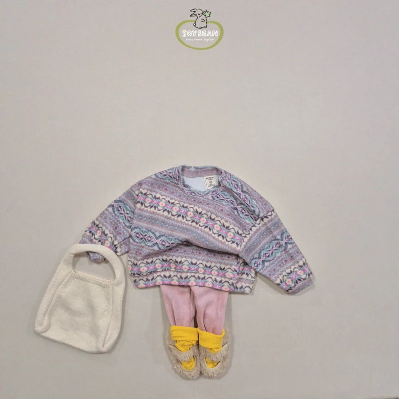 Soybean - Korean Children Fashion - #childofig - Pattern Knit - 4