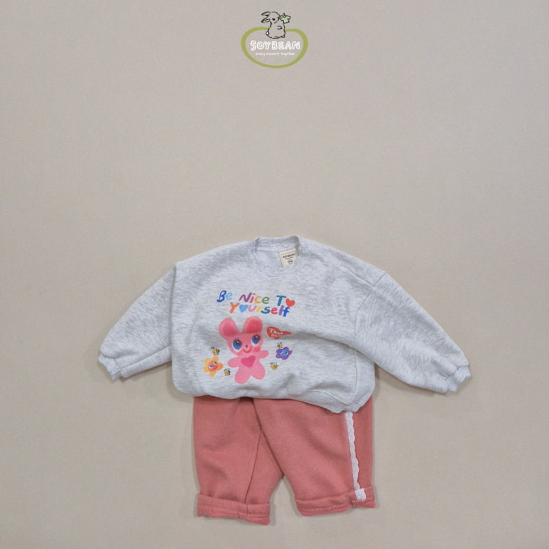 Soybean - Korean Children Fashion - #childrensboutique - Fleece Lace Pants - 9