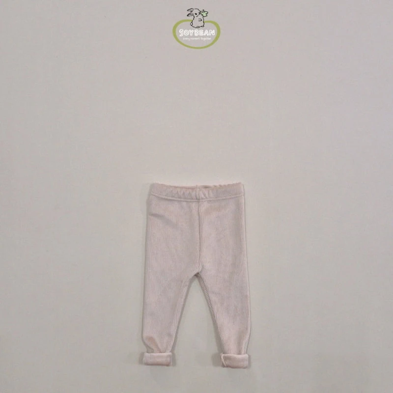 Soybean - Korean Children Fashion - #childrensboutique - Ribbed Mink Leggings - 11