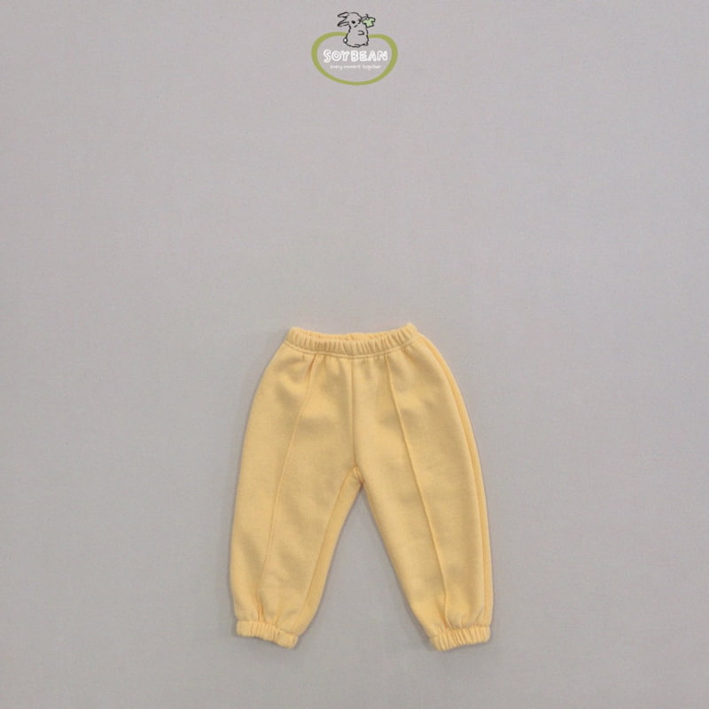 Soybean - Korean Children Fashion - #childrensboutique - Fleece Pintuck Jogger Pants - 10