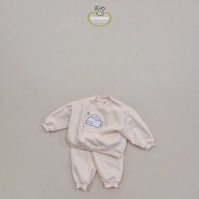 Soybean - Korean Children Fashion - #childrensboutique - Fleece Siesta Loungewear - 9