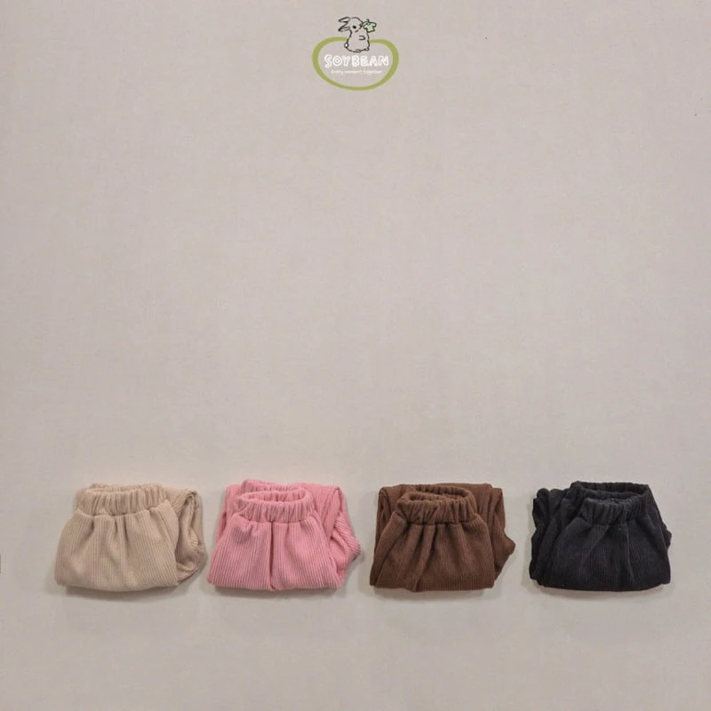 Soybean - Korean Children Fashion - #designkidswear - Winter Daily Corduroy Pants - 6