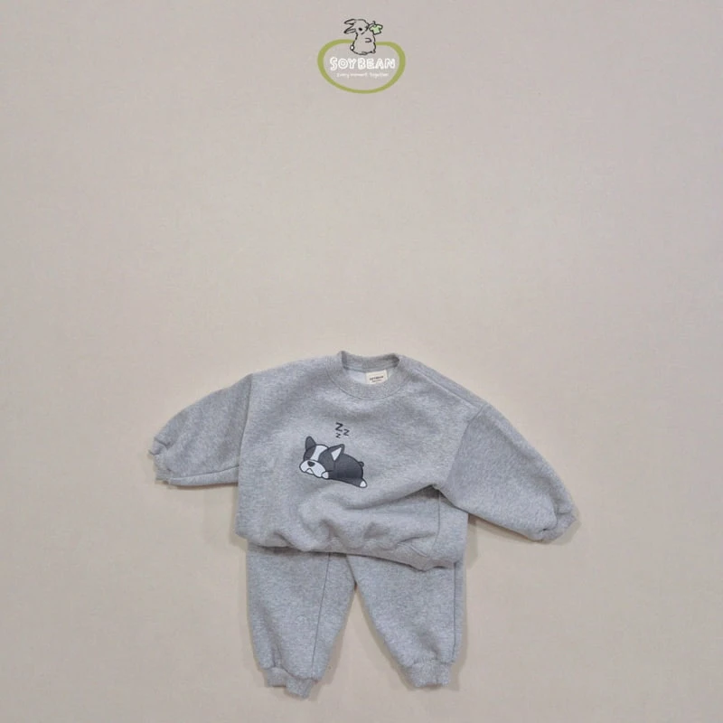 Soybean - Korean Children Fashion - #discoveringself - Fleece Siesta Loungewear - 11