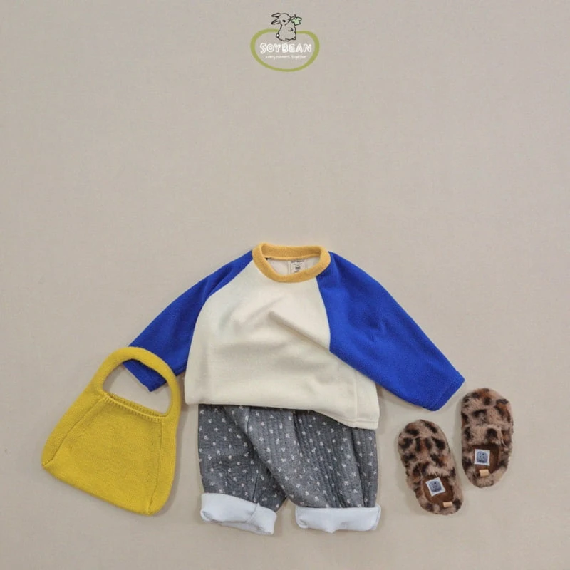 Soybean - Korean Children Fashion - #discoveringself - Fleece Raglan Tee - 8