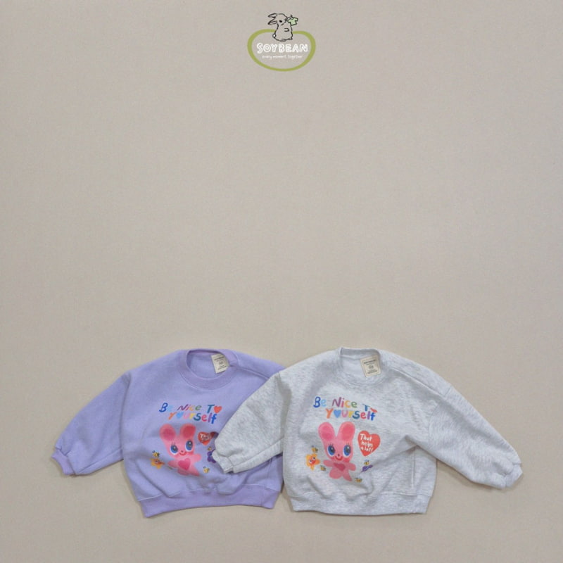 Soybean - Korean Children Fashion - #fashionkids - Fleece Bunny Sweatshirt