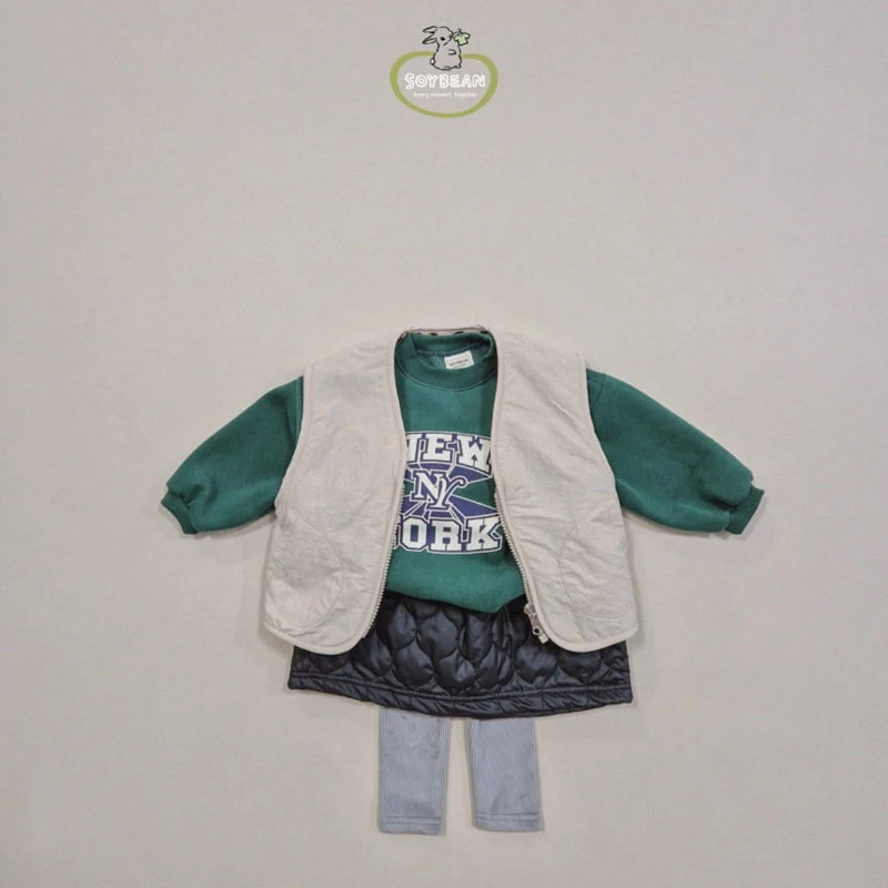 Soybean - Korean Children Fashion - #fashionkids - Fleece New York Sweatshirt - 10