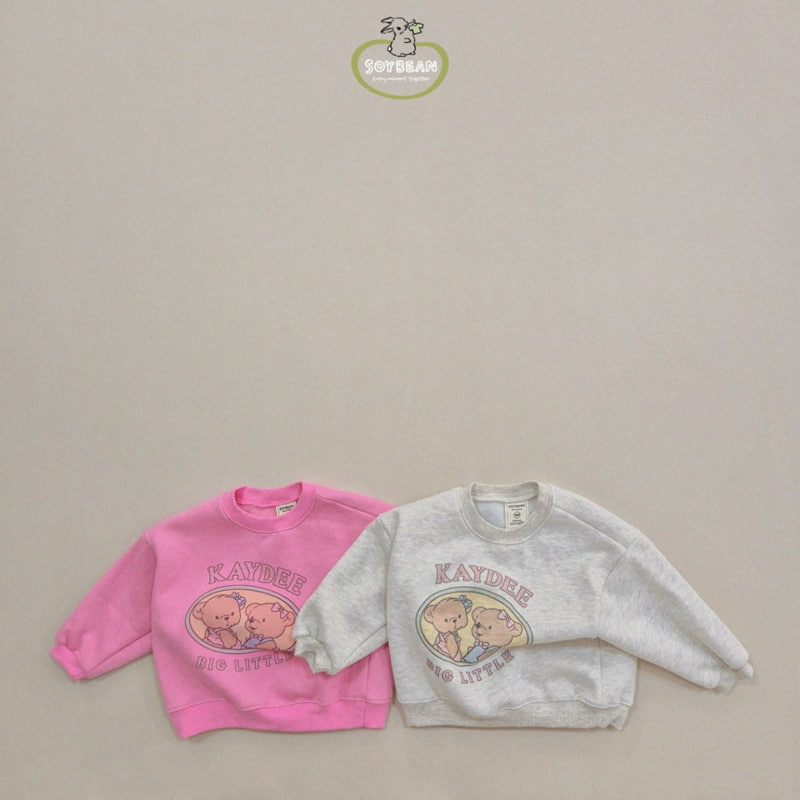 Soybean - Korean Children Fashion - #fashionkids - Fleece Little Bear Sweatshirt - 10