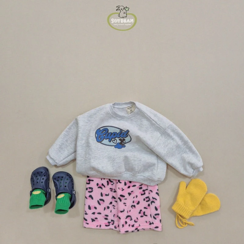 Soybean - Korean Children Fashion - #fashionkids - Fleece Cupid Sweatshirt - 4