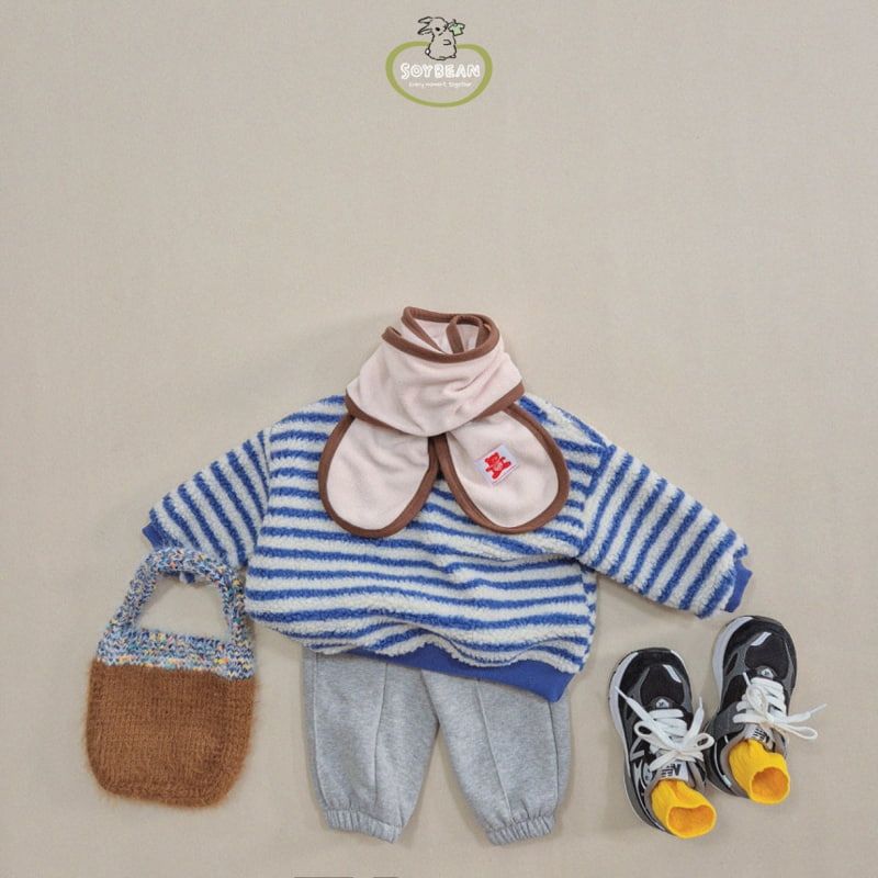 Soybean - Korean Children Fashion - #kidsshorts - Teddy Fleece Muffler - 2