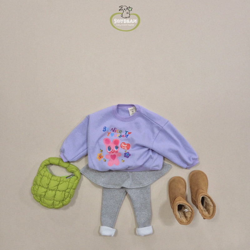 Soybean - Korean Children Fashion - #kidsstore - Fleece Bunny Sweatshirt - 3