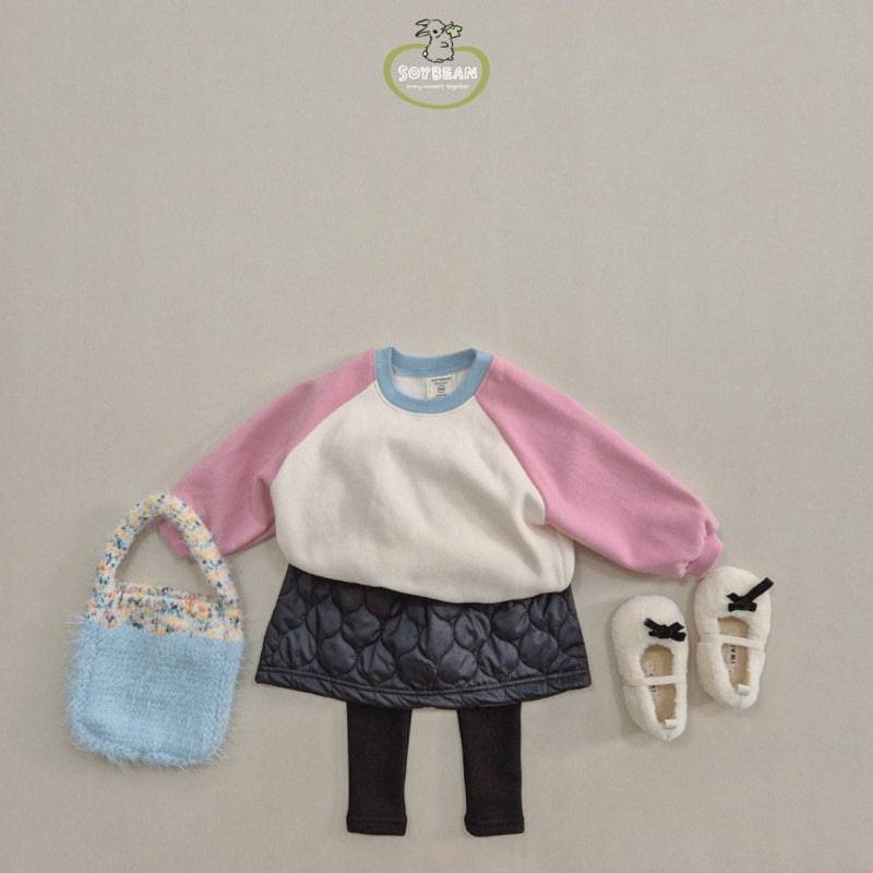 Soybean - Korean Children Fashion - #kidsstore - Raglan Fleece Sweatshirt - 6