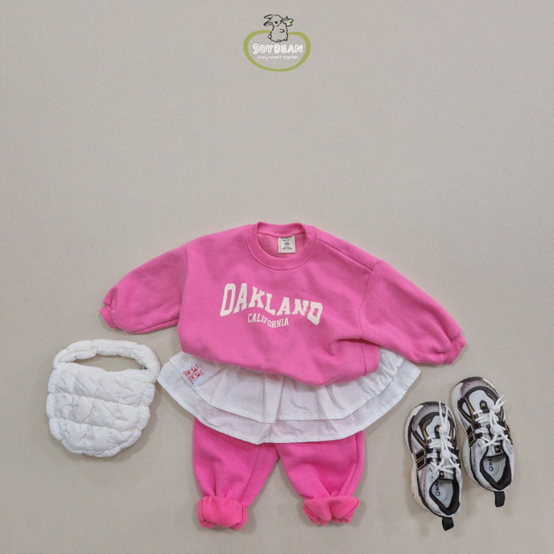 Soybean - Korean Children Fashion - #kidsstore - Skirt Layered Jogger Pants - 4