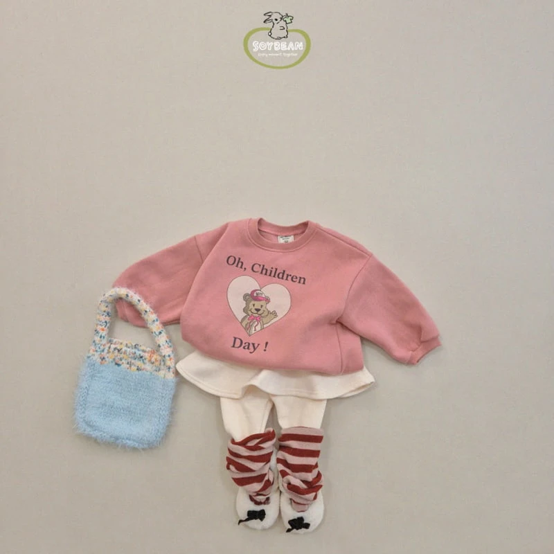 Soybean - Korean Children Fashion - #kidzfashiontrend - Children Fleece Sweatshirt - 3