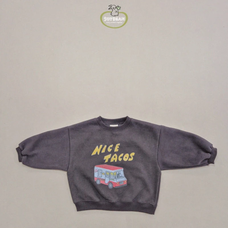 Soybean - Korean Children Fashion - #kidzfashiontrend - Fleece Taco Sweatshirt - 8