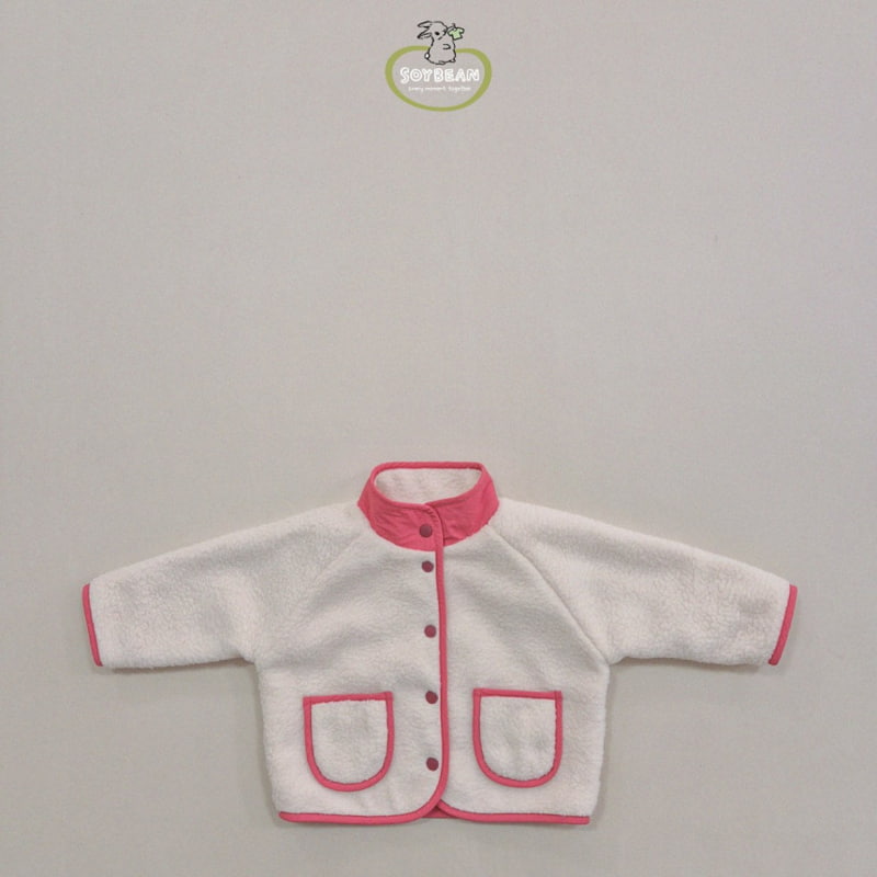 Soybean - Korean Children Fashion - #littlefashionista - Reversible Fleece Jacket - 8