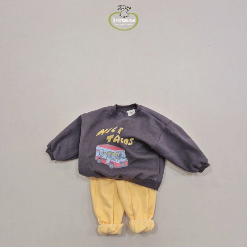 Soybean - Korean Children Fashion - #littlefashionista - Fleece Taco Sweatshirt - 10