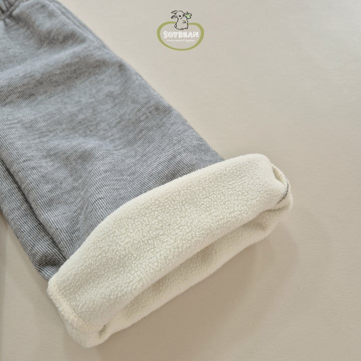 Soybean - Korean Children Fashion - #Kfashion4kids - Cozy Fleece Pants - 4