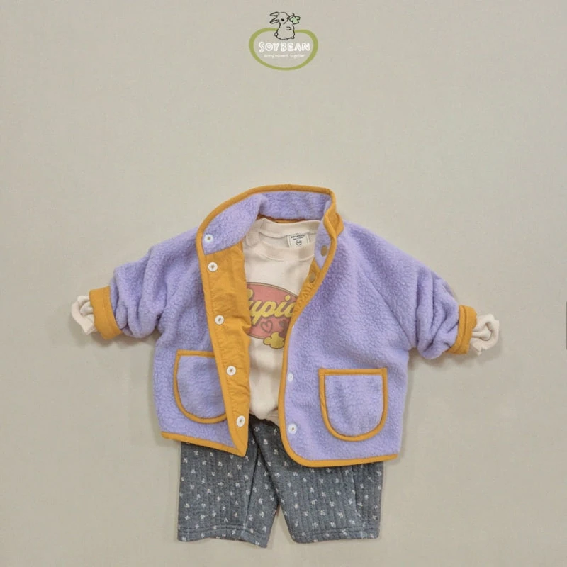 Soybean - Korean Children Fashion - #magicofchildhood - Flower Quilted Pants - 10