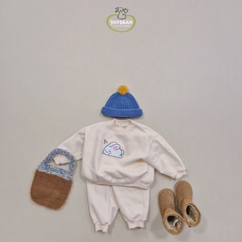 Soybean - Korean Children Fashion - #magicofchildhood - Fleece Siesta Loungewear - 2