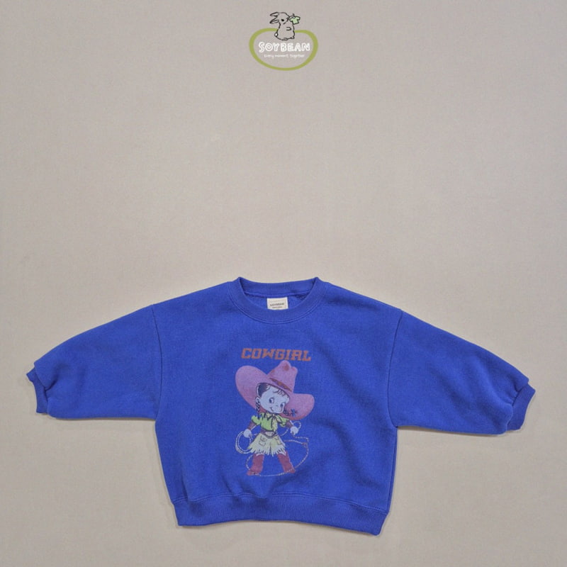 Soybean - Korean Children Fashion - #magicofchildhood - Fleece Cowgirl Sweatshirt - 7