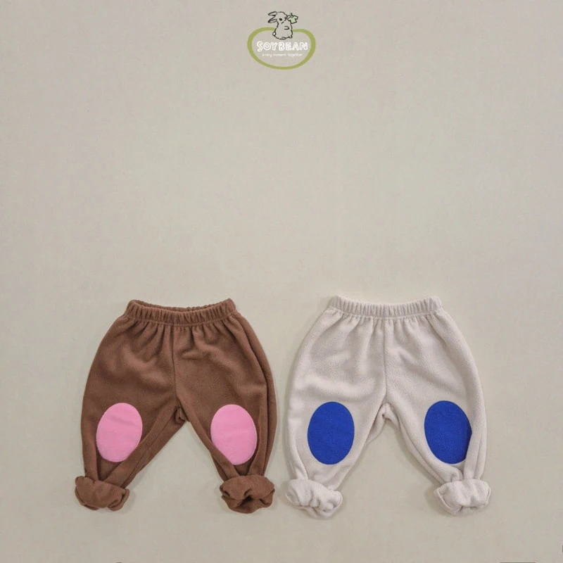 Soybean - Korean Children Fashion - #magicofchildhood - Bbangtteok Fleece Jogger Pants - 6