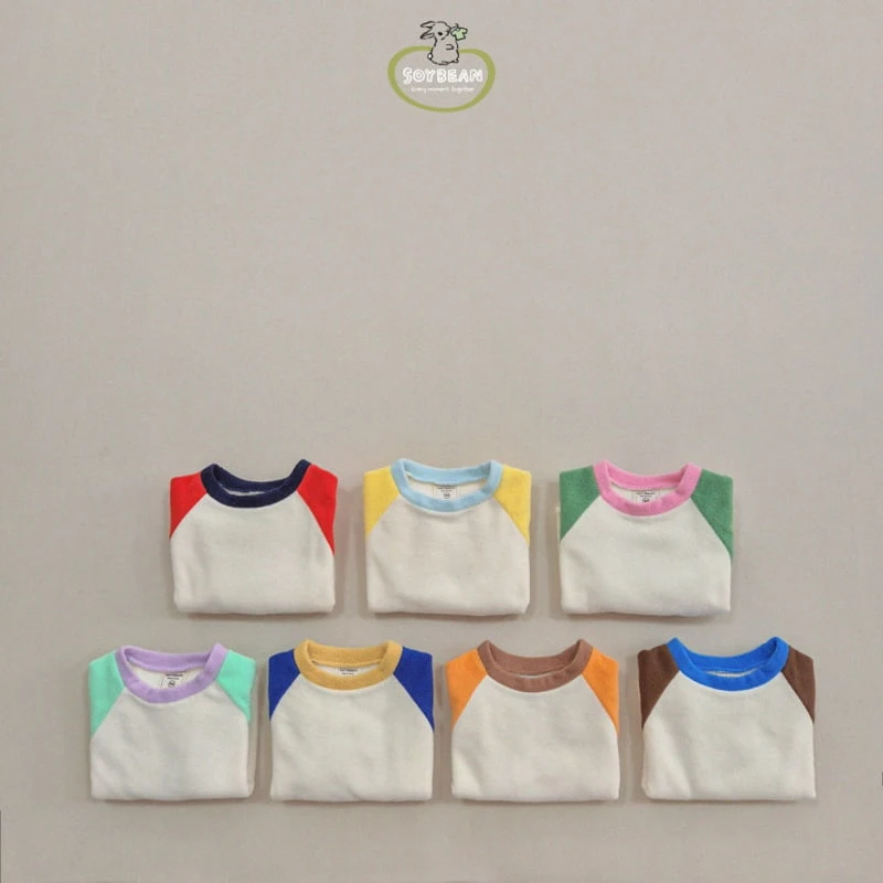 Soybean - Korean Children Fashion - #magicofchildhood - Fleece Raglan Tee