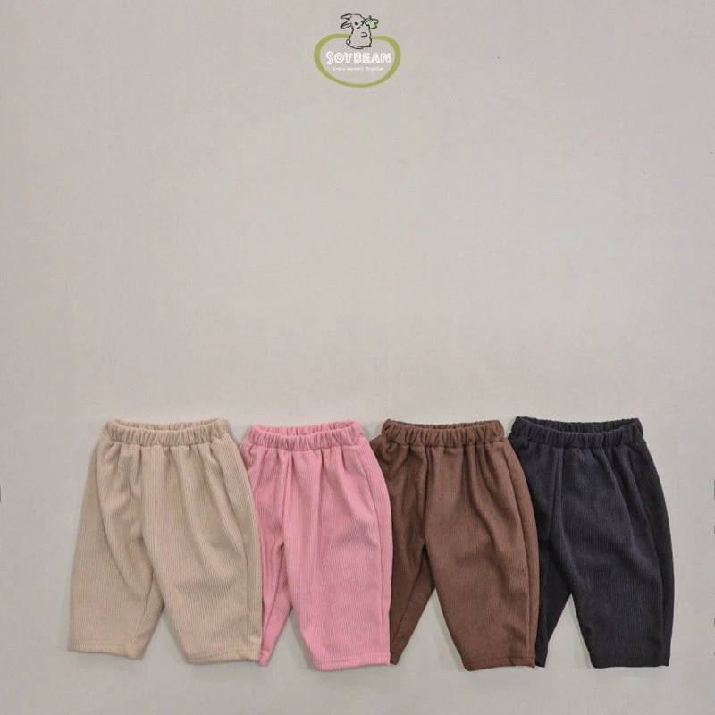 Soybean - Korean Children Fashion - #minifashionista - Winter Daily Corduroy Pants