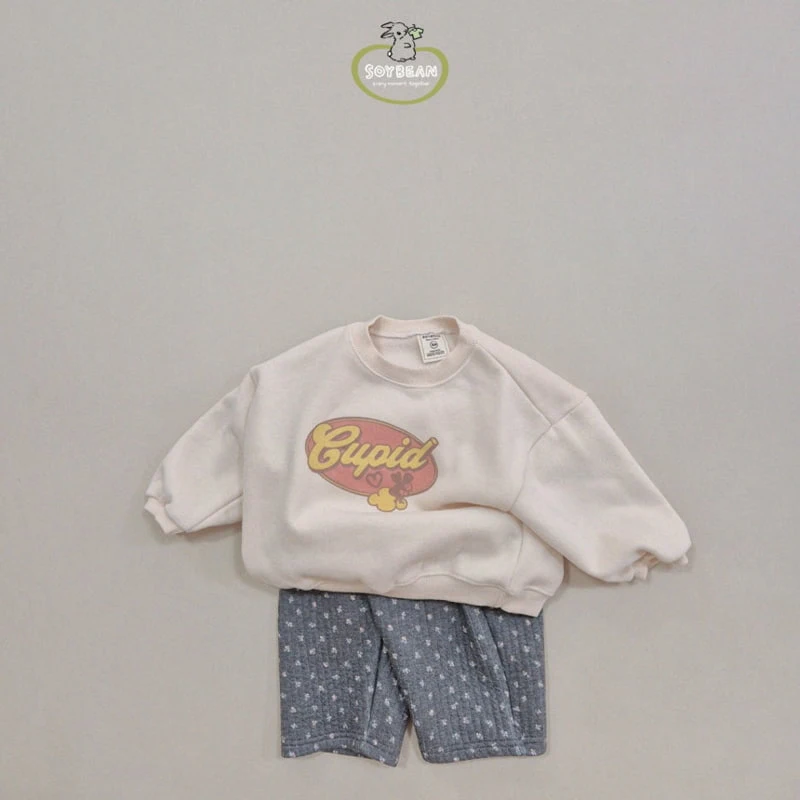 Soybean - Korean Children Fashion - #minifashionista - Fleece Cupid Sweatshirt - 10