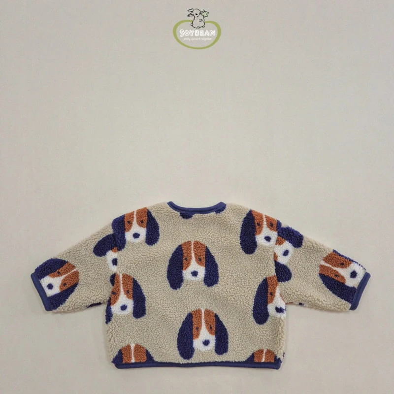 Soybean - Korean Children Fashion - #minifashionista - Doggy Fleece Jacket - 7