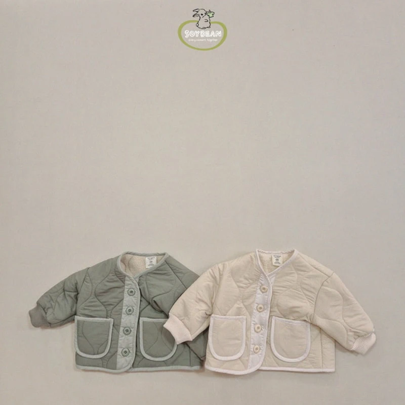 Soybean - Korean Children Fashion - #prettylittlegirls - Fleece Warm Jacket