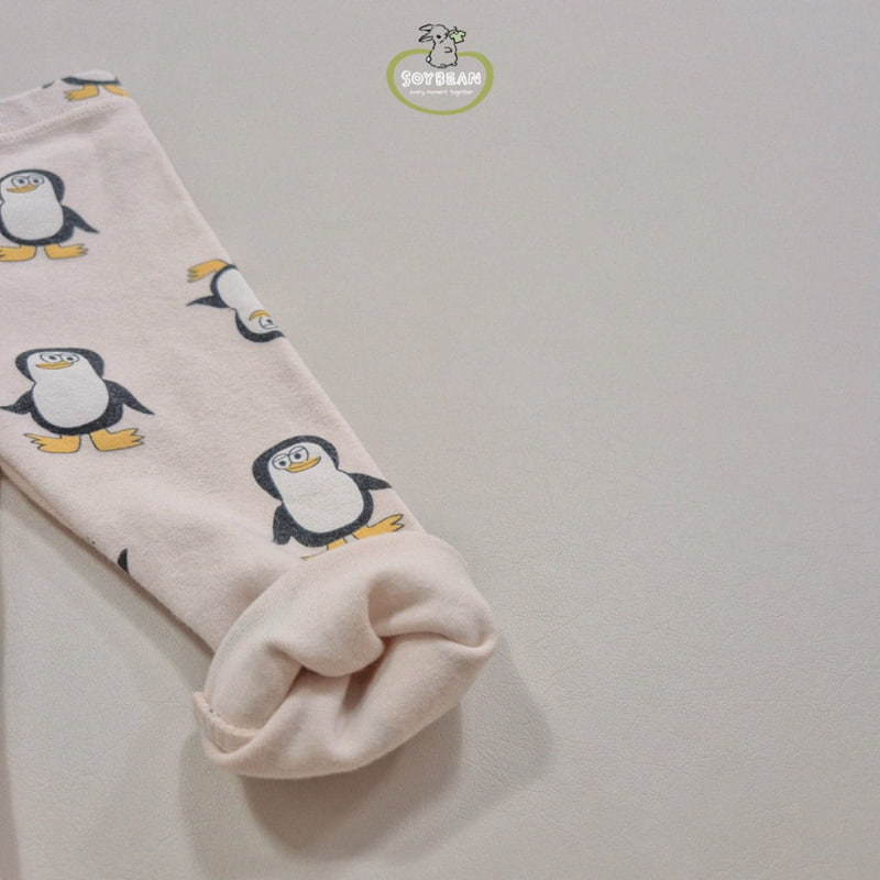 Soybean - Korean Children Fashion - #prettylittlegirls - Brushed Penguin Loungewear - 10