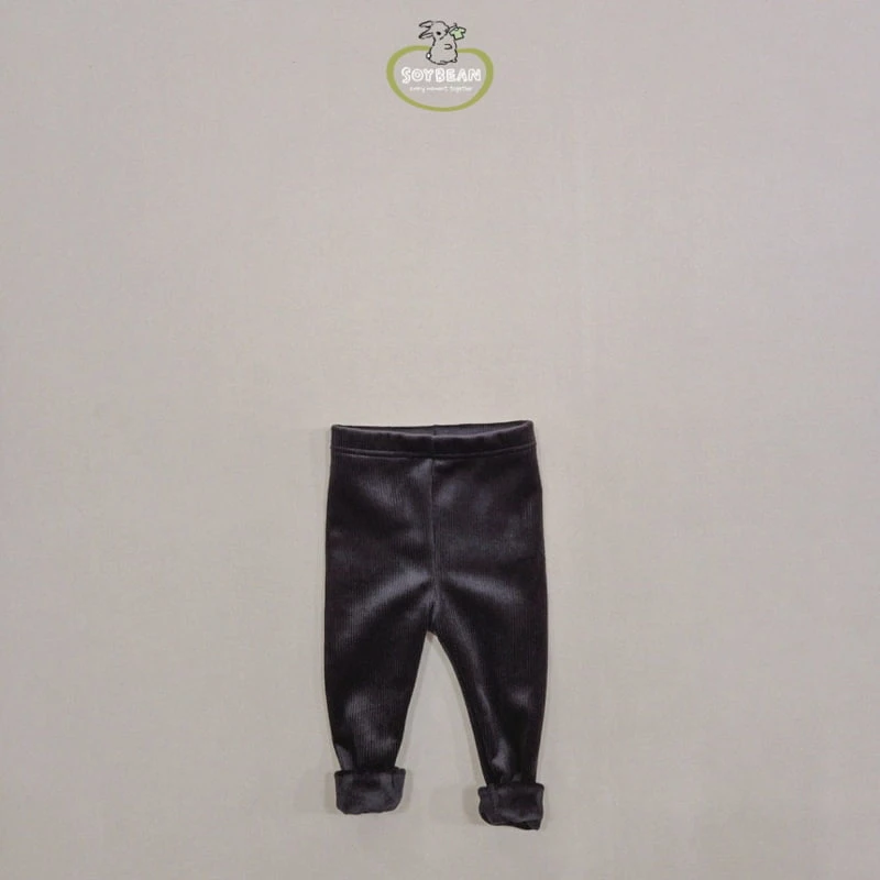 Soybean - Korean Children Fashion - #stylishchildhood - Ribbed Mink Leggings - 9