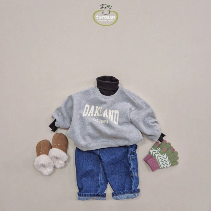 Soybean - Korean Children Fashion - #prettylittlegirls - Fleece Auckland Sweatshirt - 4